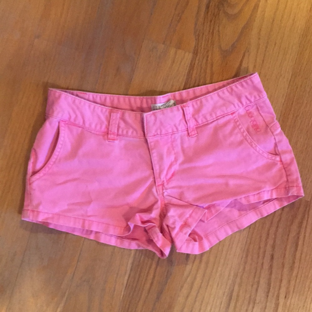 Pink billabong shorts